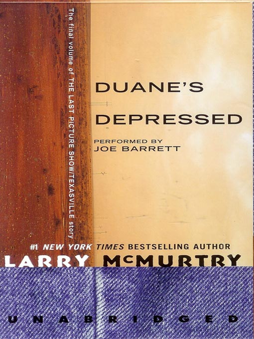 Title details for Duane's Depressed by Larry McMurtry - Wait list